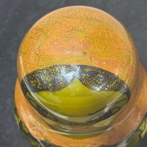 VVintage Coin Bank Nesting Doll Italian Pottery Signed - Picture 7 of 11